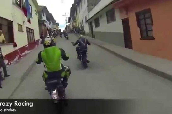 Balapan gokil di Kolombia