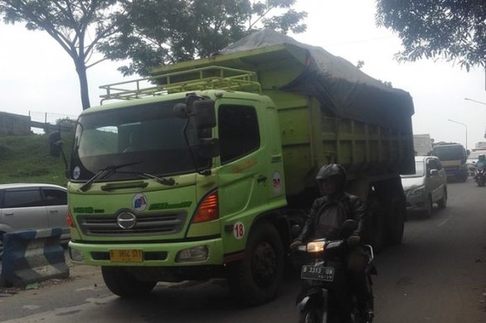 Truk dilarang melintas di Kabupaten Bogor