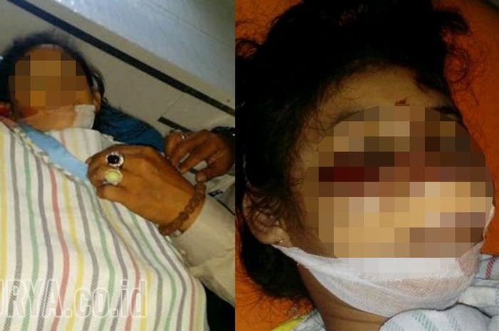 dua siswi di Kediri tewas setelah motornya terjerat tali tambang