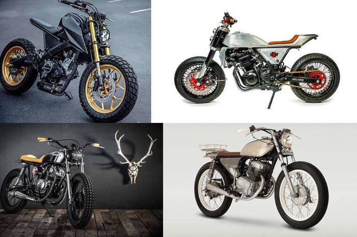 Kumpulan 10 custom tracker keren dengan mesin di bawah 250cc