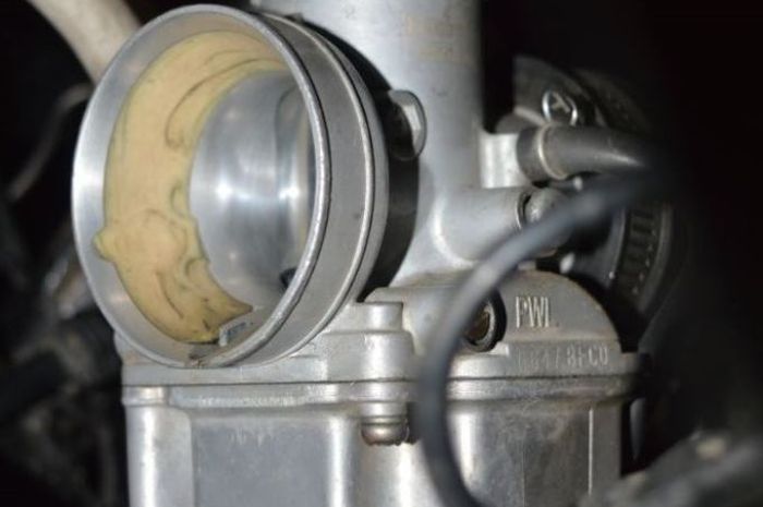 Karburator Keihin PWL di Yamaha Mio Soul gacoan bengkel Barisan Sakit Jiwa (BSJ) Medan