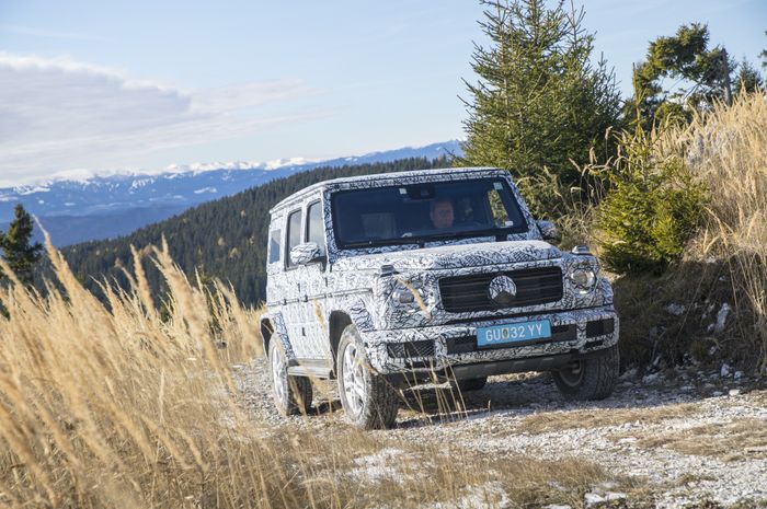 Mercedes-Benz G-Class saat tes di Gunung Sch&ouml;ckl