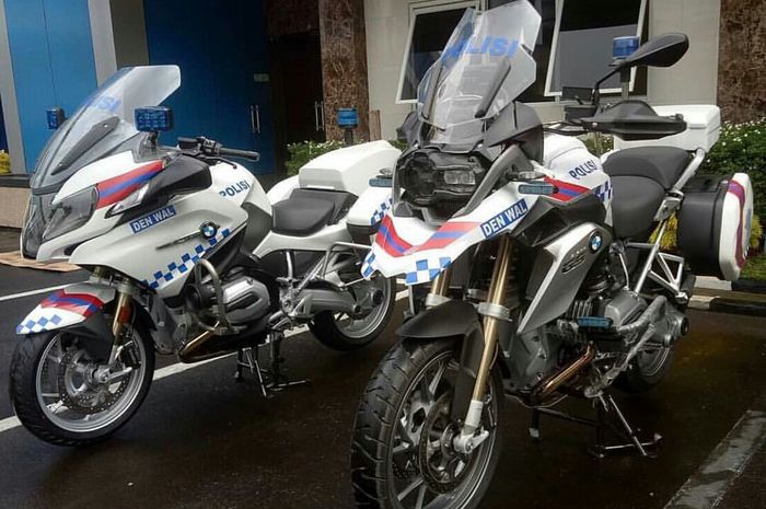 Motor Korlantas dengan modifikasi dari IHSAN Motoshop