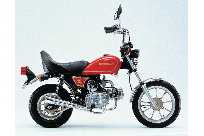 Kawasaki AV50, cruiser imut dari Kawasaki