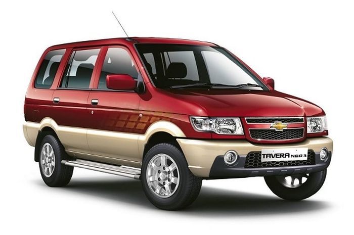 Chevrolet Tavera Neo3, Chevrolet Tavera yang mengalami penyegaran di India