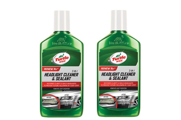 Turtle Wax headlight cleaner