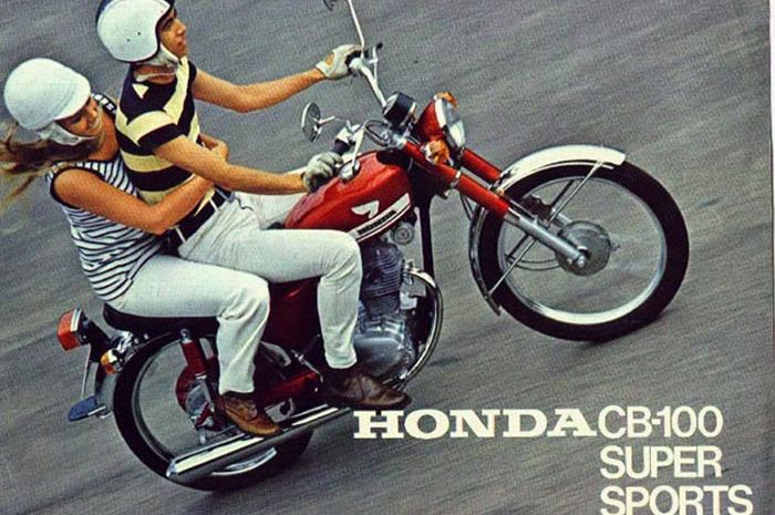 Iklan jadul Honda CB100