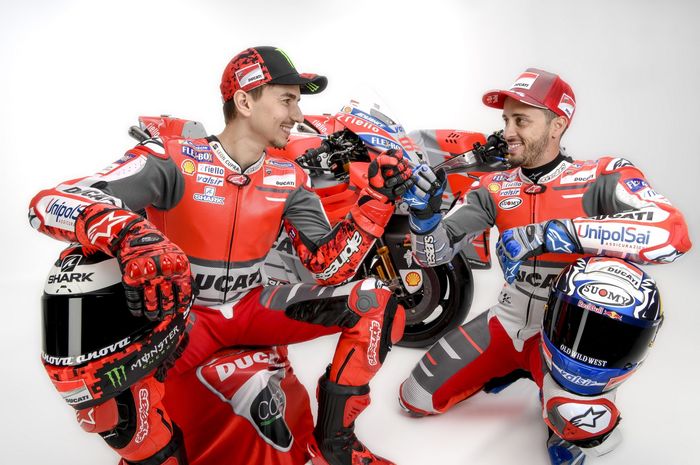 Jorge Lorenzo dan Andrea Dovizioso