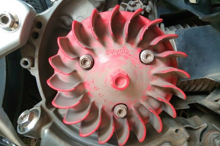 Kipas variasi motor matik.