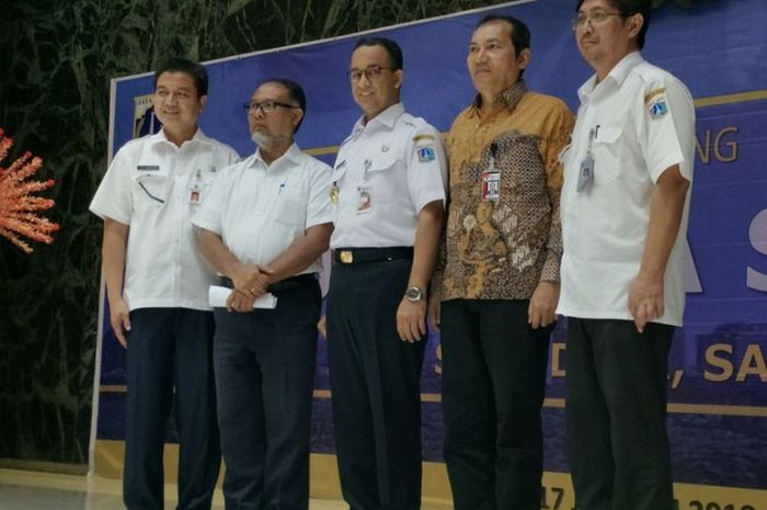 Gubernur DKI Jakarta, Anies Baswedan, Pimpinan Komisi Pemberantasan Korupsi Republik Indonesia (KPK)