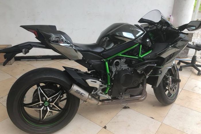 Kawasaki Ninja H2 dilelang di Sidoarjo