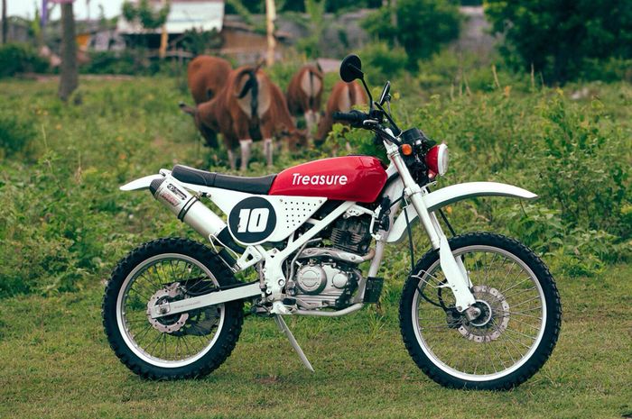 Kawasaki KLX 150 Tracker Treasure Garage