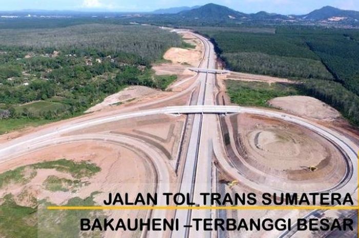 Penampakan Tol Trans Sumatera