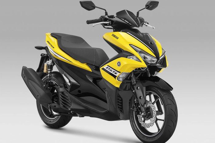 Yamaha Aerox 155VVA R-Version Racing Yellow