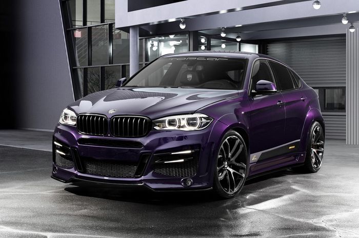 BMW X6 pakai kelir ungu