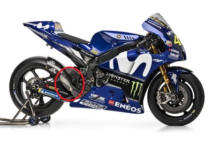 Yamaha YZR-M1 2018.