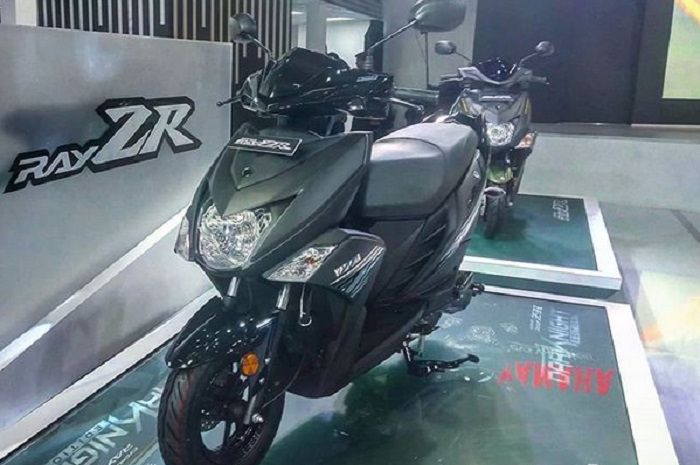 Yamaha Ray ZR mejeng di Auto Expo 2018, India.