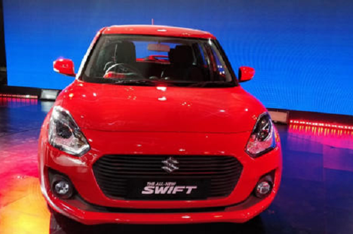 Penampakan depan All New Suzuki Swift