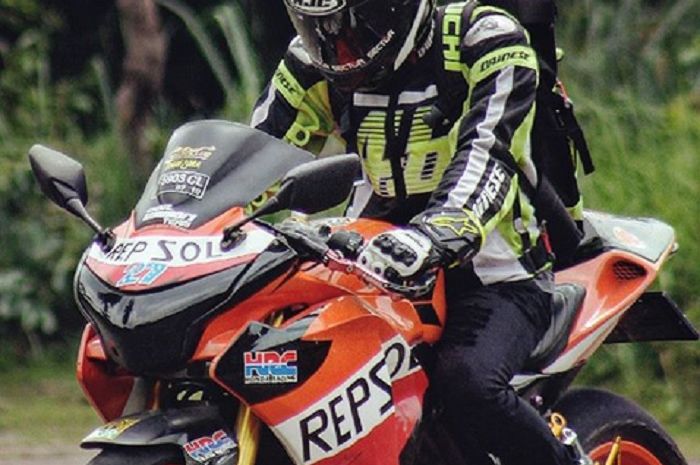 Biker Menggunakan Produk Pembalap MotoGP Gado-gado