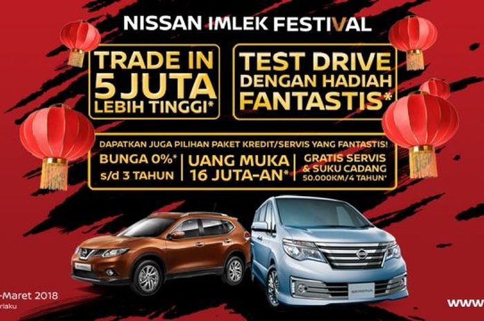 Promo Nissan Menjelang Imlek 2018
