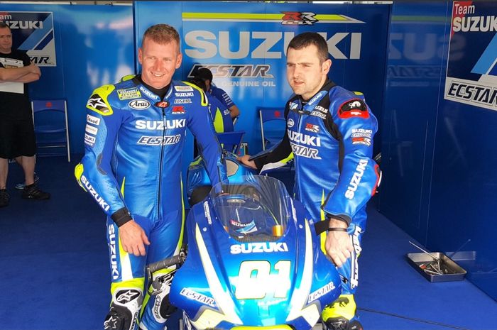 Waters dan Dunlop pengalaman baru di mengendari motor MotoGP
