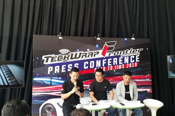 Teckwrap adakan Press Conference sambut IIMS 2018