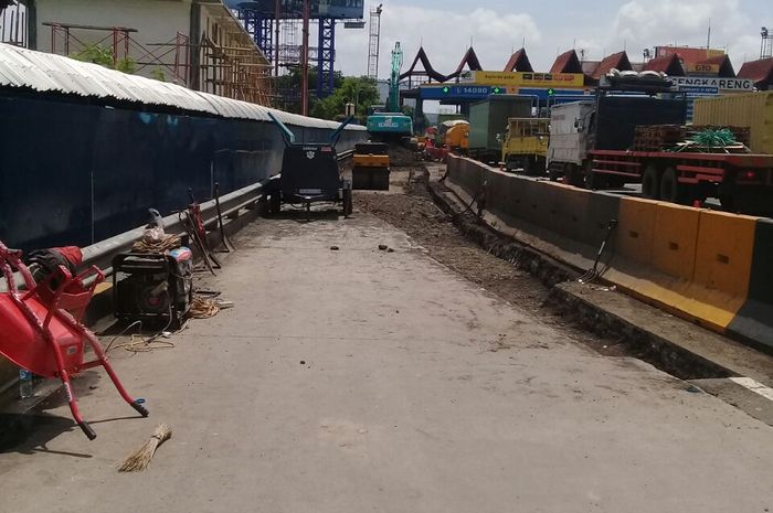  Pekerjaan Rekonstruksi Jalan Tol di GT Cengkareng 2