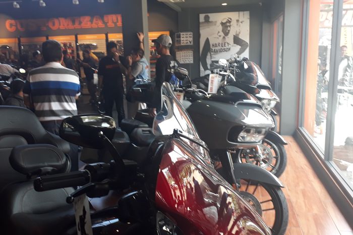 Jajaran Harley di Anak Elang Harley Davidson