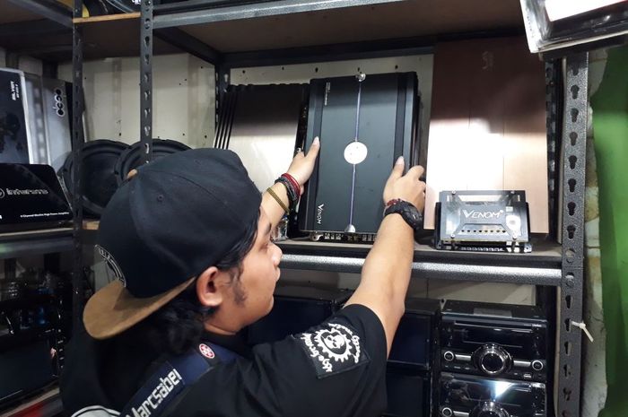 Pilih audio seken yang diinginkan