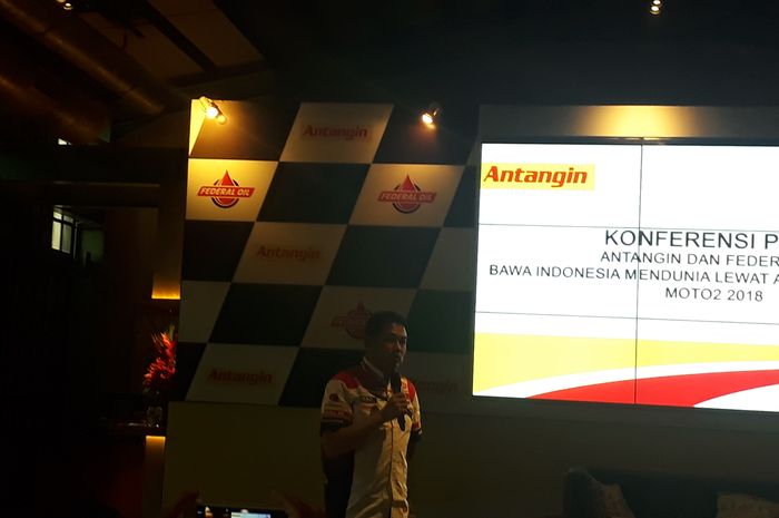 Antangin dan Federal Oil bawa Indonesia lewat ajang balap Moto2 2018