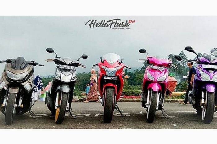 Motor-motor beraliran Hellaflush R2