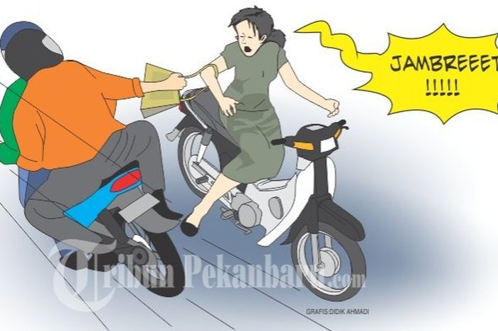 Ilustrasi jambret