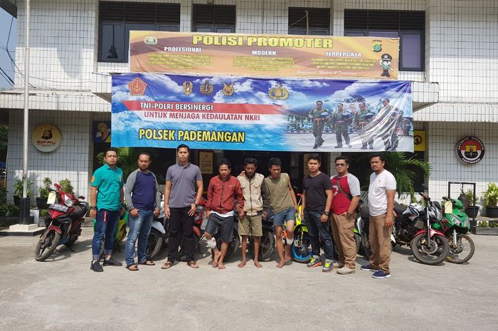 Pencuri dengan belasan motor curiannya