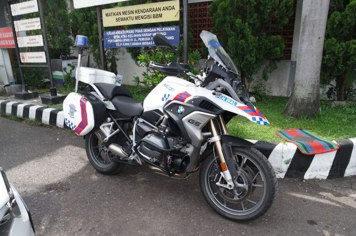 Moge BMW R 1200 GS milik Korlantas Polri