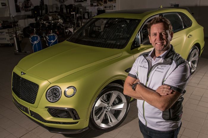 Rhys Millen akan mengemudikan Bentley Bentayga