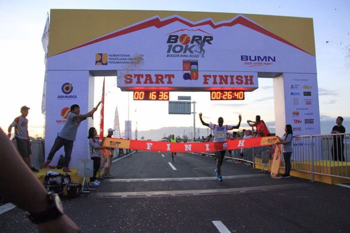 BORR 10K Running Race di Bogor