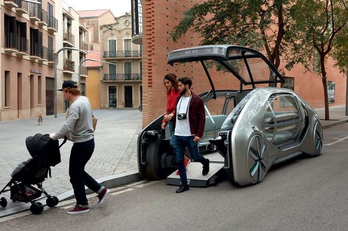 Renault Ez-Go Concept, angkot masa depan