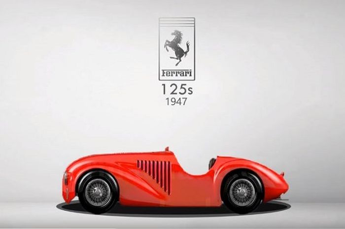 Perubahan Desain Mobil Ferrari Dari Tahun 1947-2017