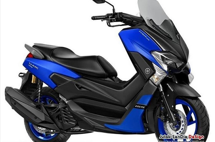 Yamaha NMAX versi digimods dari Julak Sendie Design