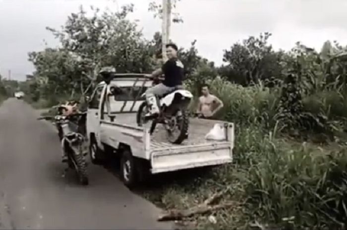 Seru-seruan Pas Main Trabas Naik Motor Trail