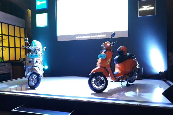 Peluncuran Vespa Primavera dan Vespa Sprint dengan Fitur ABS