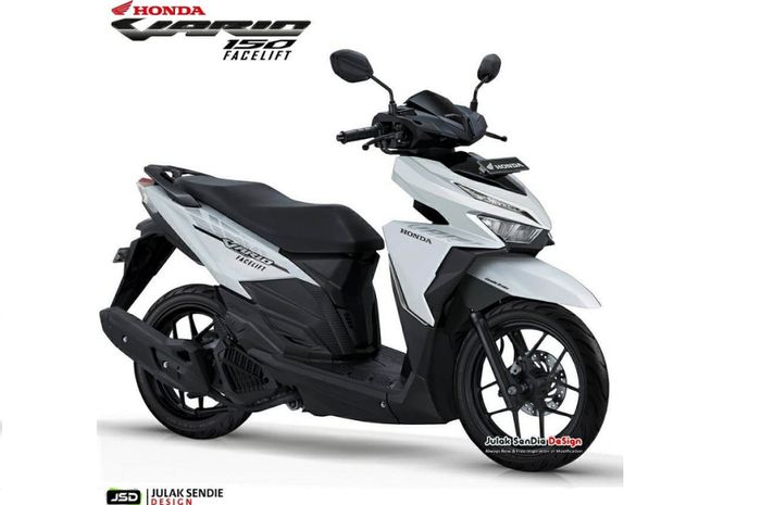 All New Honda Vario Facelift 2018 render Julak Design