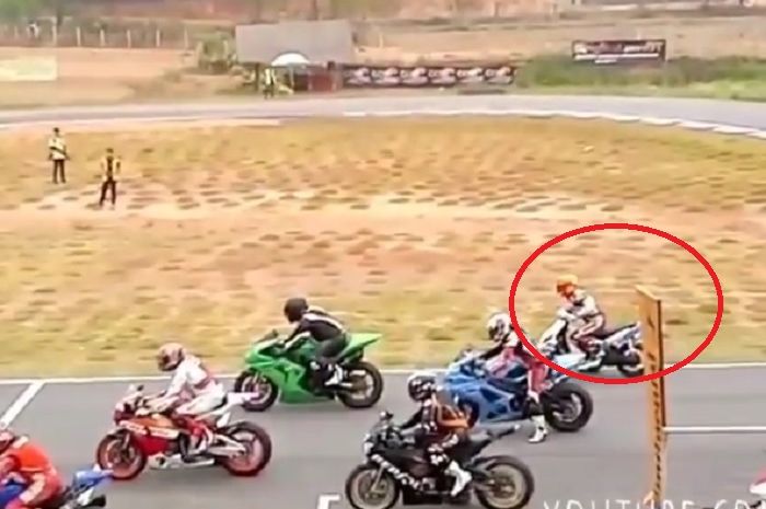 Jangan liat dari motor kecilnya, motor matik vs moge