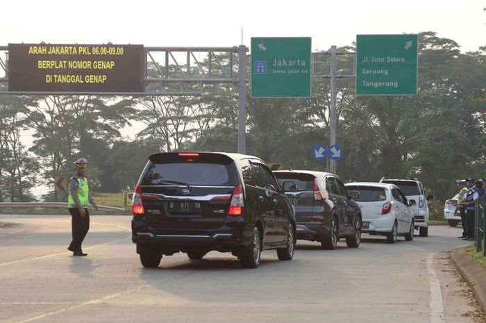 Ilustrasi pengendara mobil pribadi