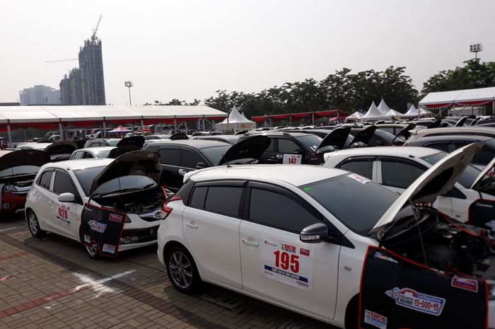 acara pemecahan rekor penggantian aki terbanyak