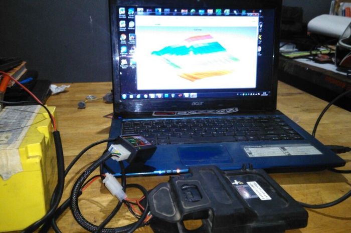 Ilustrasi remapping ECU
