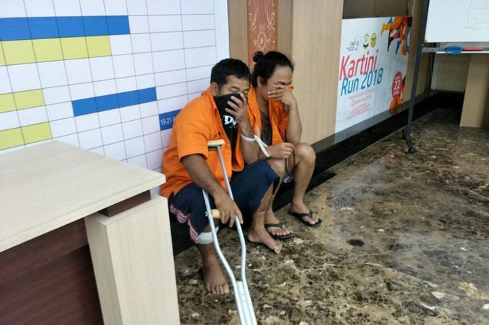 Dua orang pencuri spesialis rumah kosong di rutan Polda Metro Jaya