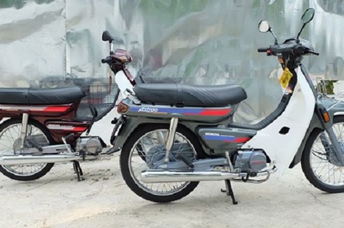 Honda Astrea Grand tampil kinclong