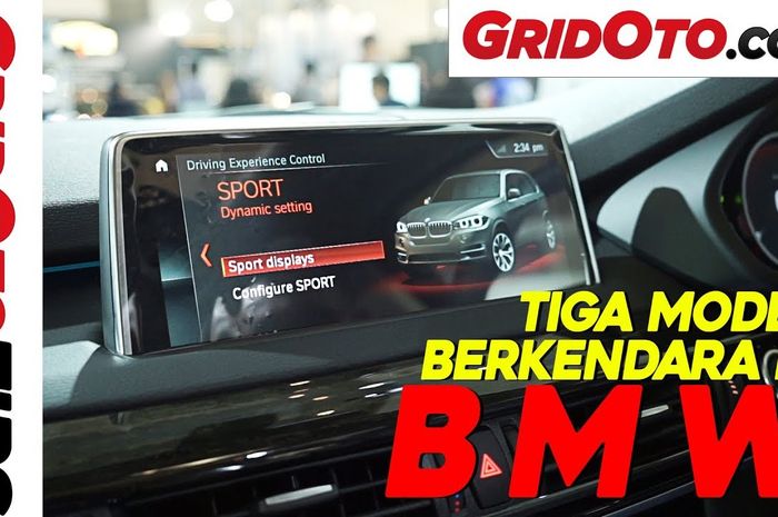 Mode berkendara BMW