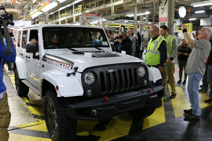 Jeep Wrangler JK terakhir